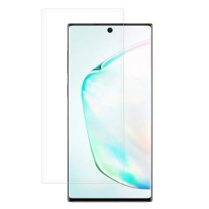 Samsung Galaxy Note 10 SM-N970 karcálló edzett üveg HAJLÍTOTT TELJES KIJELZŐS Tempered Glass kijelzőfólia kijelzővédő fólia kijelző védőfólia eddzett