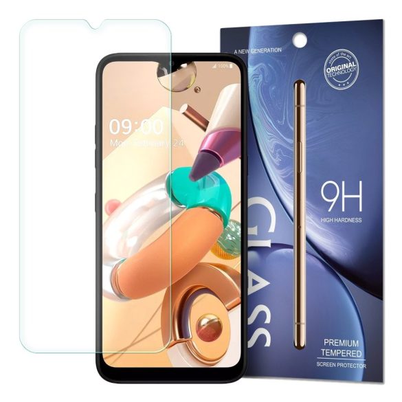 LG K41s karcálló edzett üveg Tempered glass kijelzőfólia kijelzővédő fólia kijelző védőfólia