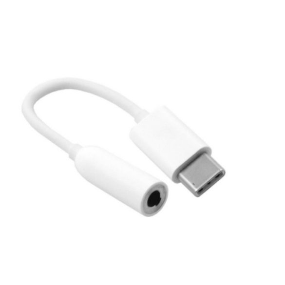 USB Type-C USB-C fülhallgató adapter jack 3,5mm 3,5 mm USB 3.1 LG HTC Huawei Sony Apple Macbook Thunderbolt 3 type c mikrofon