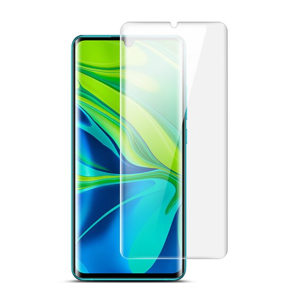 Xiaomi Mi Note 10 / Mi Note 10 Pro / CC9 Pro / Mi Note 10 Lite karcálló edzett üveg HAJLÍTOTT TELJES KIJELZŐS Tempered Glass kijelzőfólia kijelzővédő fólia kijelző védőfólia eddzett UV kötésű