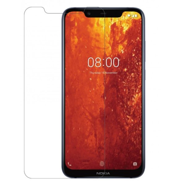 Nokia 8.1 (Nokia X7) karcálló edzett üveg Tempered glass kijelzőfólia kijelzővédő fólia kijelző védőfólia