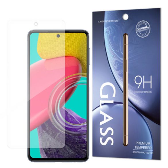 Samsung Galaxy M53 5G karcálló edzett üveg Tempered Glass kijelzőfólia kijelzővédő fólia kijelző védőfólia eddzett SM-M536