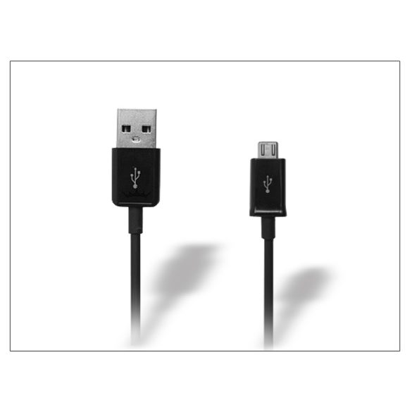 Samsung gyári micro USB adat- és töltőkábel - ECB-DU5ABE black (ECO csomagolás)