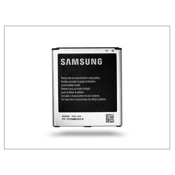 Samsung i9500 Galaxy S4 gyári akkumulátor - Li-Ion 2600 mAh - EB-B600BE (ECO csomagolás)