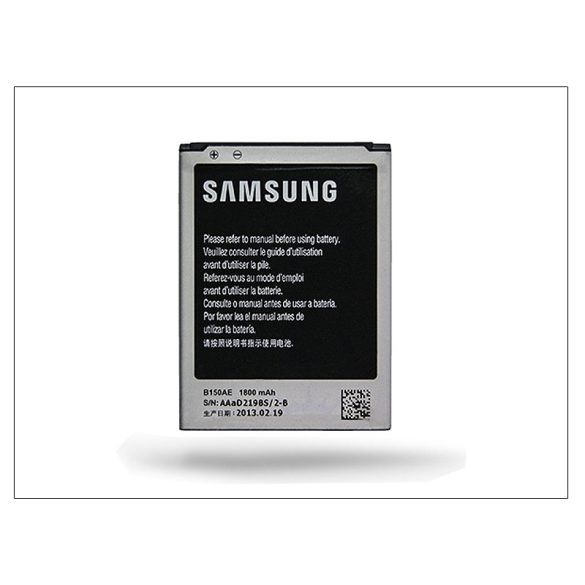 Samsung i8260 Galaxy Core gyári akkumulátor - Li-Ion 1800 mAh - EB-B150AE (ECO csomagolás)