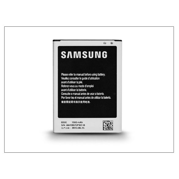 Samsung i9190 Galaxy S4 Mini gyári akkumulátor - Li-Ion 1900 mAh - EB-B500BE NFC (ECO csomagolás)