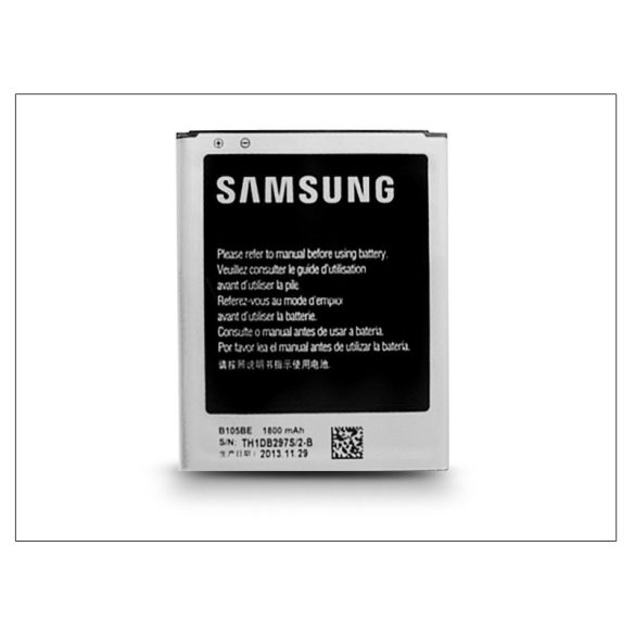 Samsung S7275 Galaxy Ace 3 LTE gyári akkumulátor - Li-Ion 1800 mAh - B105BE NFC (ECO csomagolás)