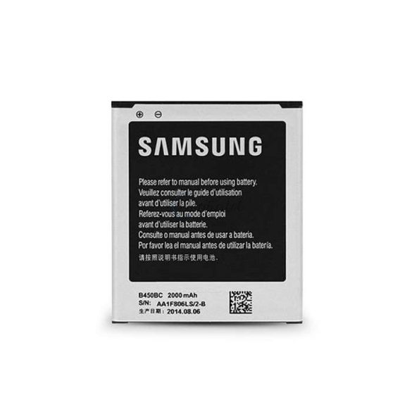 Samsung SM-G3586F Galaxy Core Lite LTE gyári akkumulátor - Li-Ion 2000 mAh - B450BC NFC (ECO csomagolás)