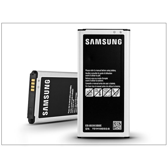Samsung SM-G903 Galaxy S5 Neo gyári akkumulátor - Li-Ion 2800 mAh - EB-BG903BBE NFC (ECO csomagolás)