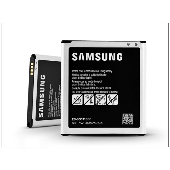 Samsung SM-J500 Galaxy J5 gyári akkumulátor - Li-Ion 2600 mAh - EB-BG531BBE (ECO csomagolás)