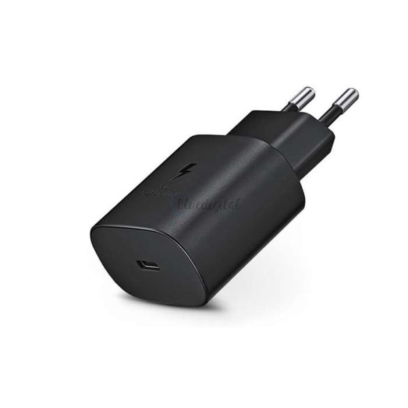Samsung gyári USB hálózati töltő adapter Type-C bemenettel - 5V/3A - EP-TA800EBEPD.3.0 Super Fast Charging - fekete (ECO csomagolás)