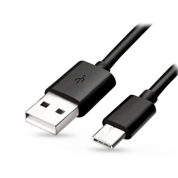 Samsung gyári USB - USB Type-C adat- és töltőkábel 1 m-es vezetékkel -          EP-DG970BBE Type-C - fekete (ECO csomagolás)