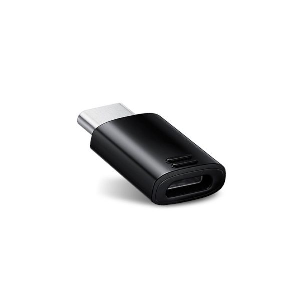 Samsung gyári micro USB - USB Type-C átalakító adapter - 12330A - fekete (ECO csomagolás)