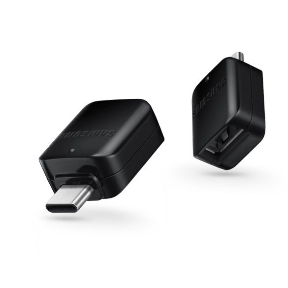 Samsung gyári OTG USB - USB Type-C átalakító adapter - EE-UG970 - fekete - (ECO csomagolás)