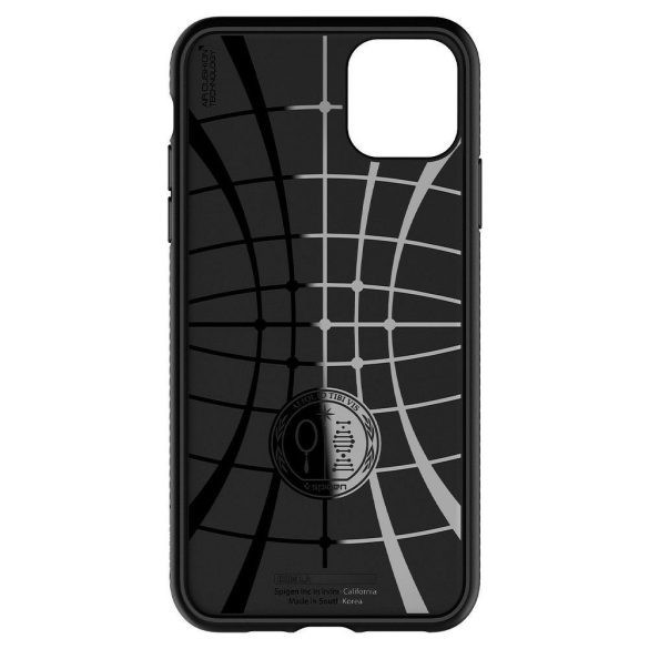 Apple iPhone 11 Pro ütésálló hátlap - Spigen Liquid Air - fekete