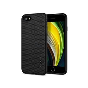 Apple iPhone 7/iPhone 8/SE 2020/SE 2022 ütésálló hátlap - Spigen Liquid Air -   fekete