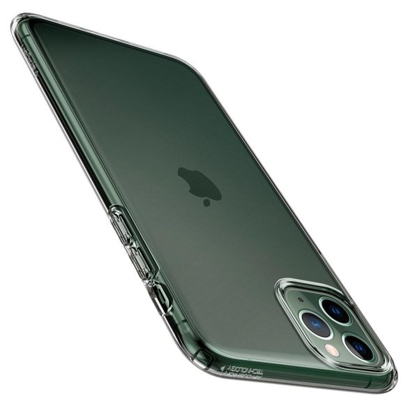 Apple iPhone 11 Pro Max ütésálló hátlap - Spigen Liquid Crystal - átlátszó
