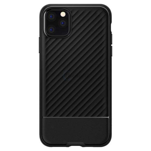 Apple iPhone 11 Pro Max ütésálló hátlap - Spigen Core Armor - fekete