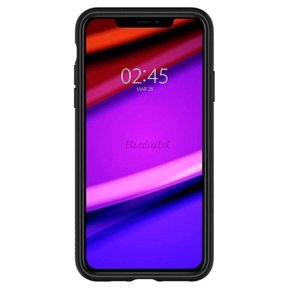 Apple iPhone 11 Pro Max ütésálló hátlap - Spigen Core Armor - fekete