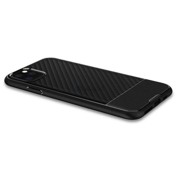 Apple iPhone 11 Pro Max ütésálló hátlap - Spigen Core Armor - fekete
