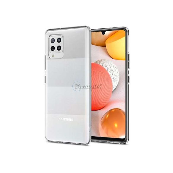 Samsung A426B Galaxy A42 5G ütésálló hátlap - Spigen Liquid Crystal - átlátszó