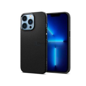 Apple iPhone 13 Pro ütésálló hátlap - Spigen Liquid Air - fekete