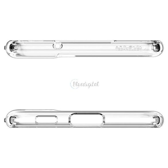Samsung G990B Galaxy S21 FE 5G ütésálló hátlap - Spigen Liquid Crystal - átlátszó