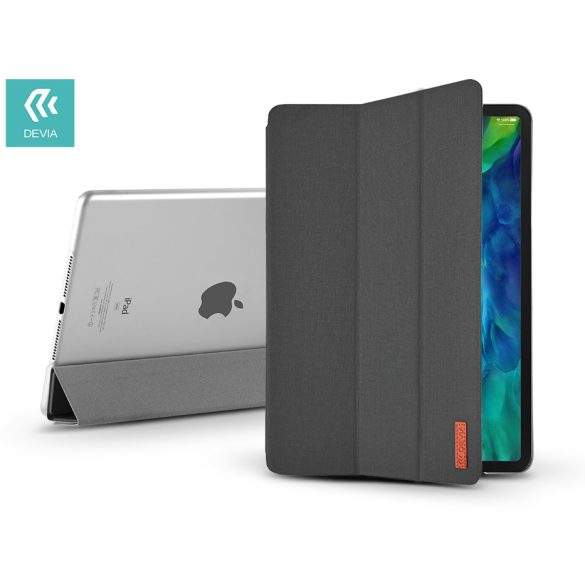 Apple iPad Pro 11 (2020) tablet tok (Smart Case) on/off funkcióval - Devia Easy - fekete