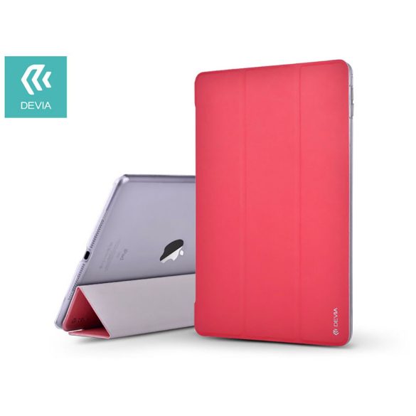 Apple iPad Air 4 (2020)/iPad Air 5 (2022) 10.9 tablet tok (Smart Case) on/off   funkcióval - Devia  Light Grace - rózsaszín