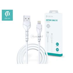   Devia USB - Lightning adat- és töltőkábel 1 m-es vezetékkel - Devia Kintone     Cable V2 Series for Lightning - 5V/2.1A - fehér