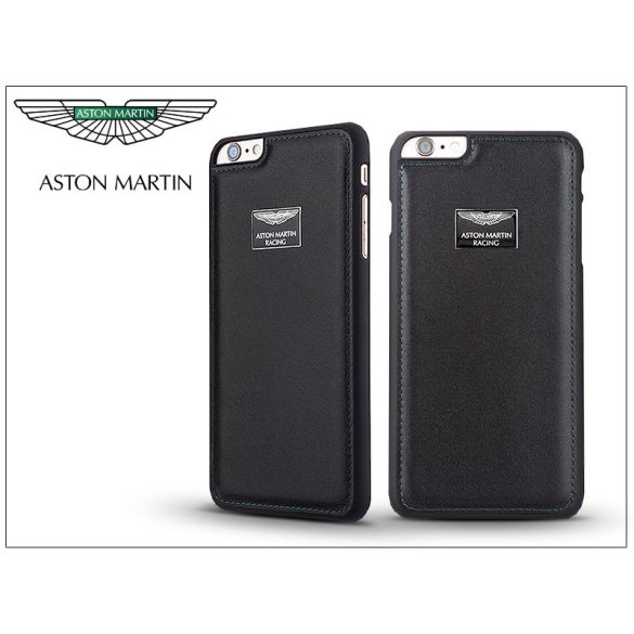 Apple iPhone 6 Plus/6S Plus valódi bőr hátlap - Aston Martin Racing - black