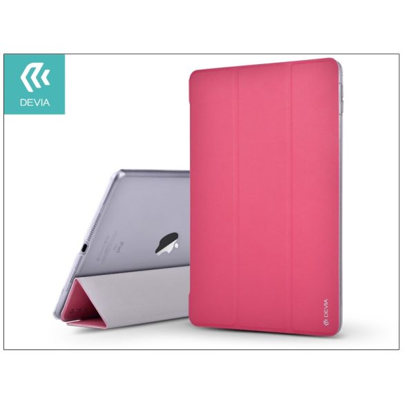 Apple iPad 9.7 (2017/2018) védőtok (Smart Case) on/off funkcióval - Devia Light Grace - pink