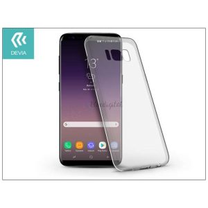 Samsung G955F Galaxy S8 Plus szilikon hátlap - Devia Naked - átlátszó