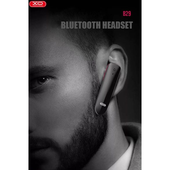 XO Wireless Bluetooth headset v4.2 - XO B29 Wireless Bluetooth Earphone - fekete