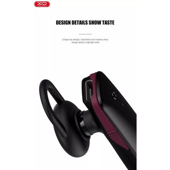 XO Wireless Bluetooth headset v4.2 - XO B29 Wireless Bluetooth Earphone - fekete