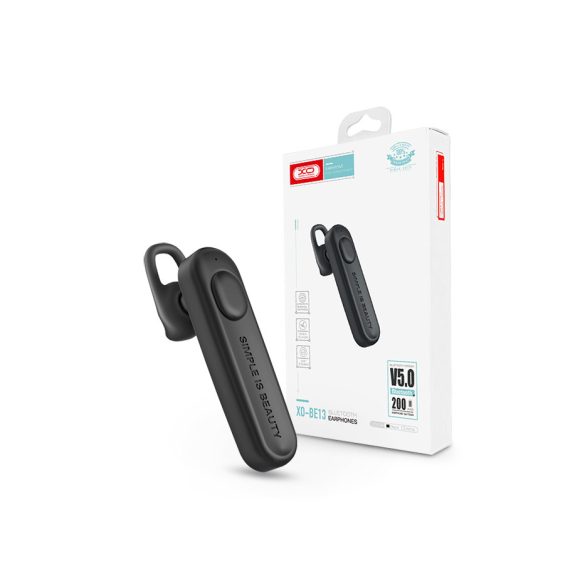 XO Wireless Bluetooth headset v5.0 - XO BE13 Wireless Bluetooth Earphone -      fekete