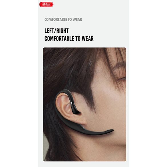 XO Wireless Bluetooth headset v5.0 - XO BE15 Wireless Bluetooth Earphone - fekete