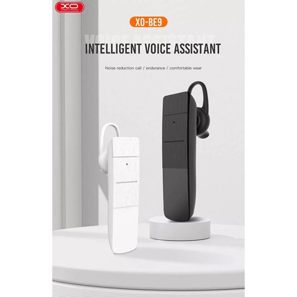 XO Wireless Bluetooth headset v5.0 - XO BE9 Wireless Bluetooth Earphone - fekete