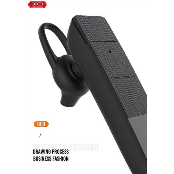 XO Wireless Bluetooth headset v5.0 - XO BE9 Wireless Bluetooth Earphone - fekete