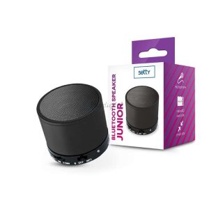 Setty bluetooth mini hangszóró - Setty Junior Bluetooth Speaker - fekete