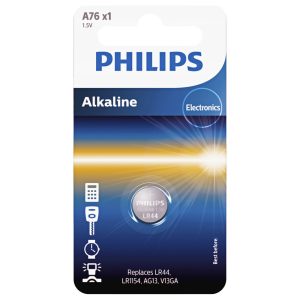 Philips Minicells alkáli elem LR44/LR1154 - 1db