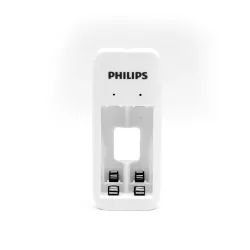   Philips kétcsatornás akkumulátortöltő nikkel-fémhidrid (NiMH) újratölthető elemekhez + 2xAAA 7000mAh
