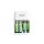 Philips négycsatornás akkumulátortöltő nikkel-fémhidrid (NiMH) újratölthető elemekhez + 2xAA 1300mAh + 2xAAA 7000mAh
