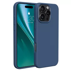 Etteri Silicone tok iPhone 16 Pro Max - sötétkék