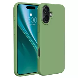 Etteri Silicone tok iPhone 16 - világoszöld