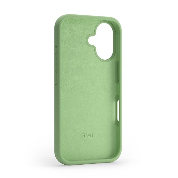 Etteri Silicone tok iPhone 16 Plus - világoszöld