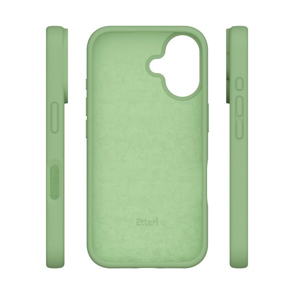 Etteri Silicone tok iPhone 16 Plus - világoszöld