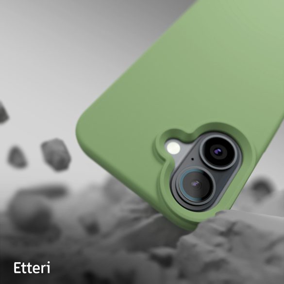 Etteri Silicone tok iPhone 16 Plus - világoszöld