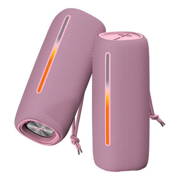 Forever BS-20 Bluetooth hangszóró LED rózsaszín