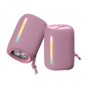 Forever BS-10 Bluetooth hangszóró LED rózsaszín